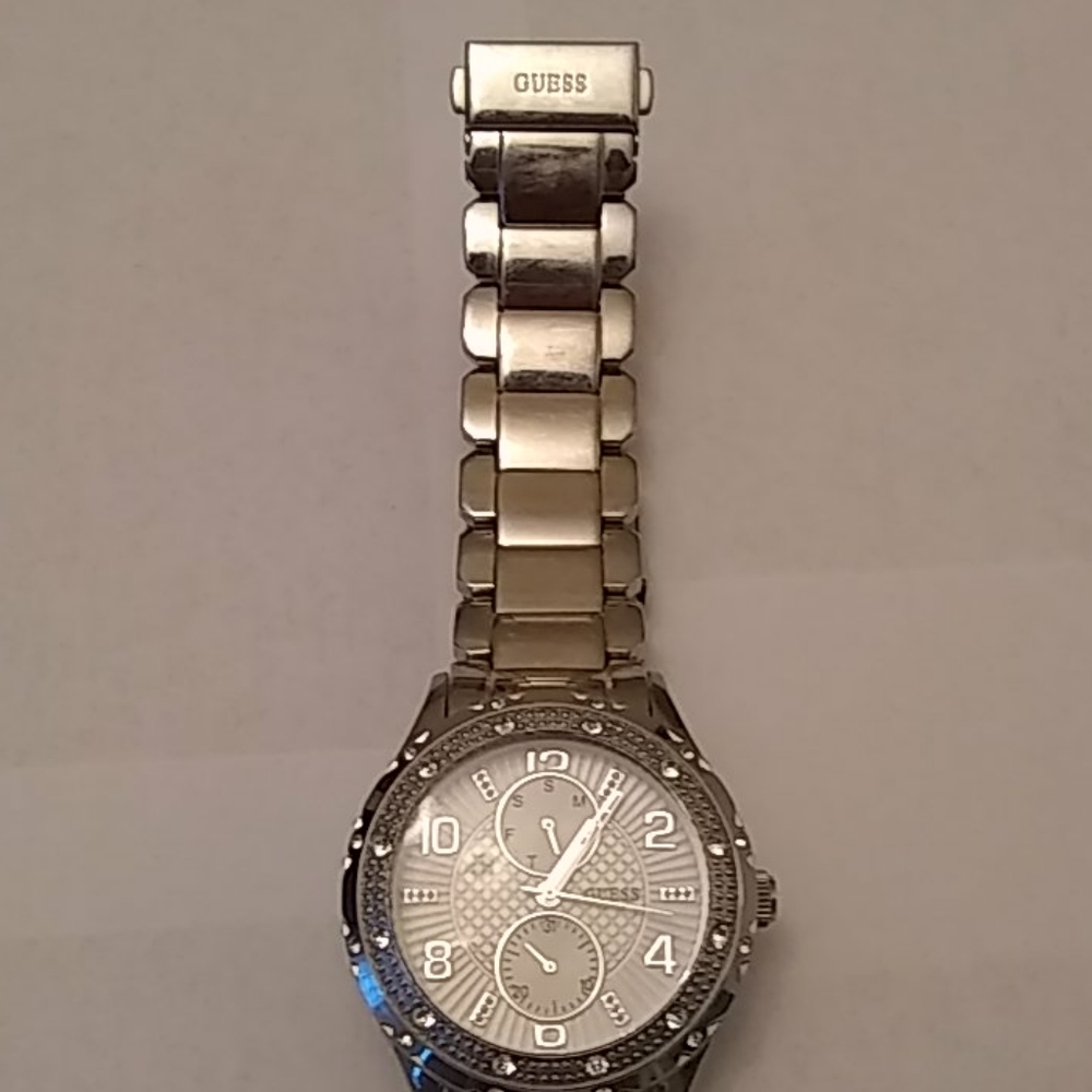 Silver-Tone Multifunction Watch - image 4